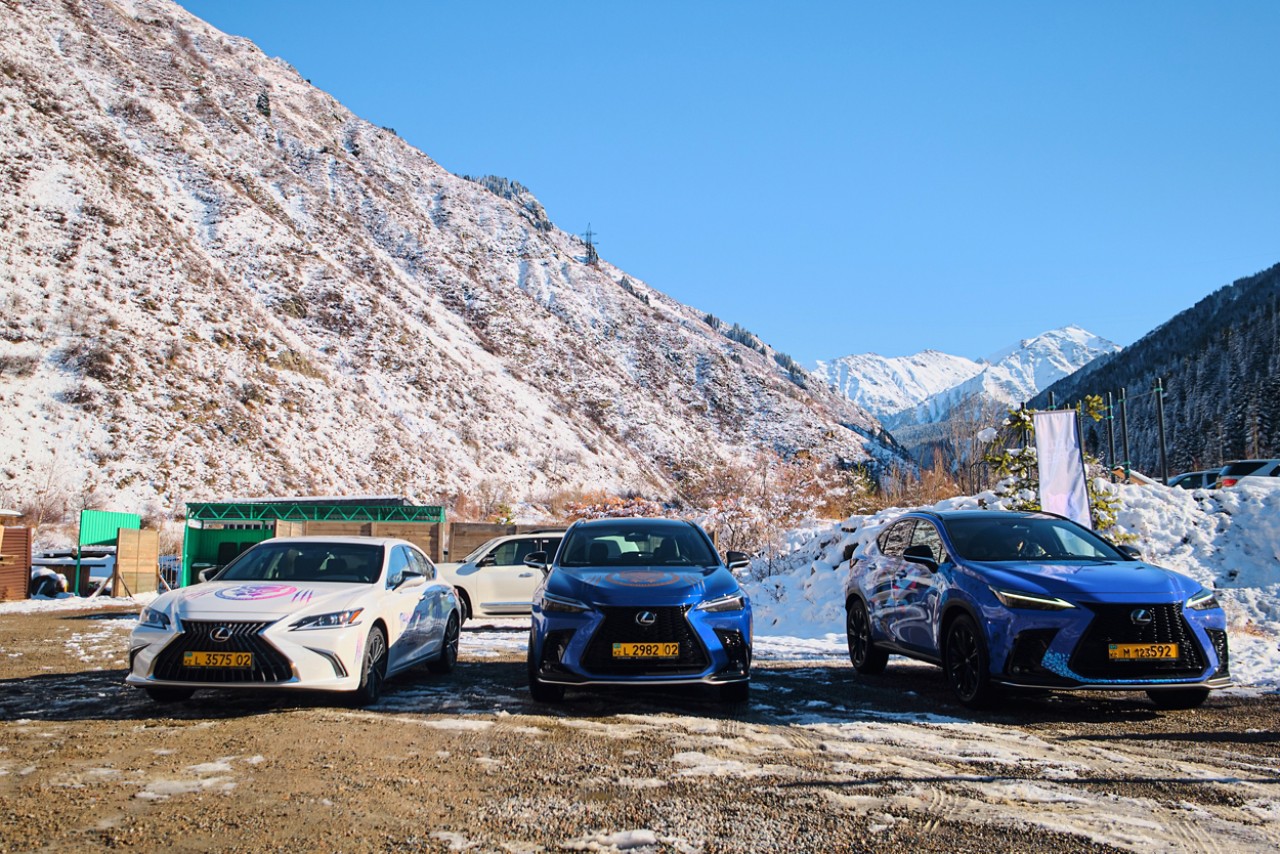 Lexus test drive Almaty